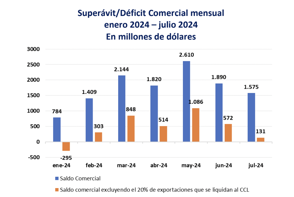 Informe del Sector Externo: agosto 2024